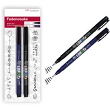 Tombow WS-BHS-2P Kalligrafiefeder schwarz,