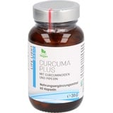 Life Light Curcuma plus (Kurkuma-Komplex mit Curcumin aus Indischem Gelbwurzmit schwarzem Pfeffer, 60 Kapseln)