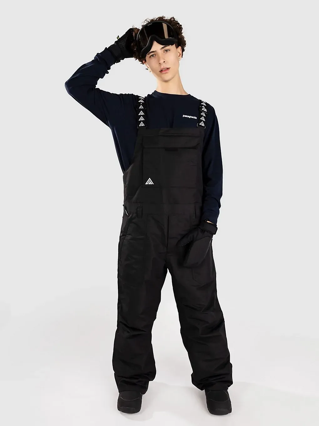 Aperture Steamboat Bib Pants caviar Gr. M