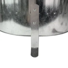 Mojawo Feuertonne verzinkt 75L Verbrennungtonne Verbrennungseimer