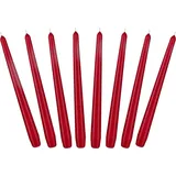 Brubaker Spitzkerzen 24 cm rot 8 St.