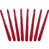 Brubaker Spitzkerzen 24 cm rot 8 St.