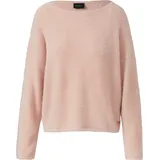 s.Oliver Flauschiger Pullover mit U-Boot-Ausschnitt Pink 40
