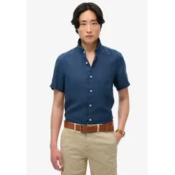 Superdry Kurzarmhemd »VACATION LINEN S/S SHIRT« Superdry Navy XXXL