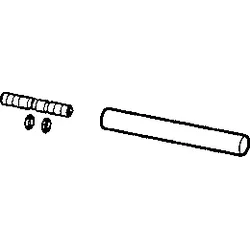Hansa Hebel 59913331 Ersatzteil 70mm M5 Innengewinde