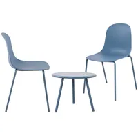 CLP 2er Sitzgruppe Berdin blau