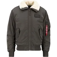 Alpha Industries "Alpha Industries Men - Bomber Jackets B15-3 TT" Gr. M, schwarz (black olive) Herren Jacken