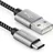 deleyCON 2m Nylon USB-C Kabel Ladekabel Datenkabel USB Typ C