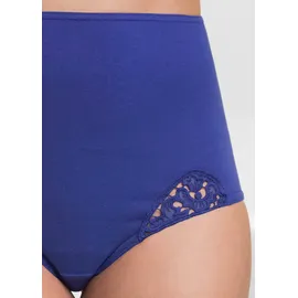 bonprix Taillenslip 5 St. Blau/Schwarz 48/50