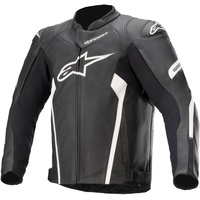 Alpinestars Faster V2 Leather Jacket Black/White, 48