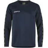 Craft SQUAD 2.0 CREWNECK JR (110, 116), Blau, 110, 116
