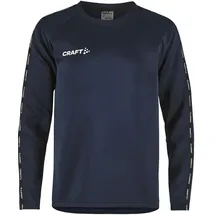 Craft SQUAD 2.0 CREWNECK JR (110, 116), Blau, 110, 116
