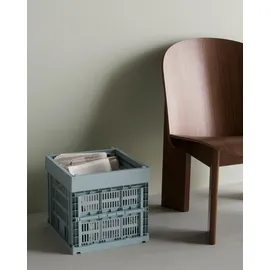 HAY Aufbewahrungsbox Colour Crate Cube 29,5 x 29,5 x 29,5 cm Weiß