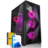 SYSTEMTREFF Basic Gaming PC AMD Ryzen 5 5600 6x4.4GHz | Nvidia GeForce RTX 3060 8 GB DX12 | 512GB M.2 NVMe | 32GB DDR4 RAM | WLAN Desktop Computer Rechner für Gamer, Zocker & Streamer