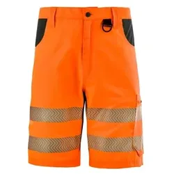 Warnschutz-Shorts PATERSON, warnorange, Größe 5XL - warnorange