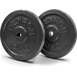 Hantelscheiben-Set Aus Gusseisen, 1,25 Kg, 2,5 Kg, 5 Kg, 10 Kg (Verschiedene Grö