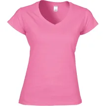 Gildan Damen V-Neck T-Shirt \64V00L\" azalea L"