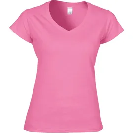 Gildan Damen V-Neck T-Shirt \64V00L\" azalea L"