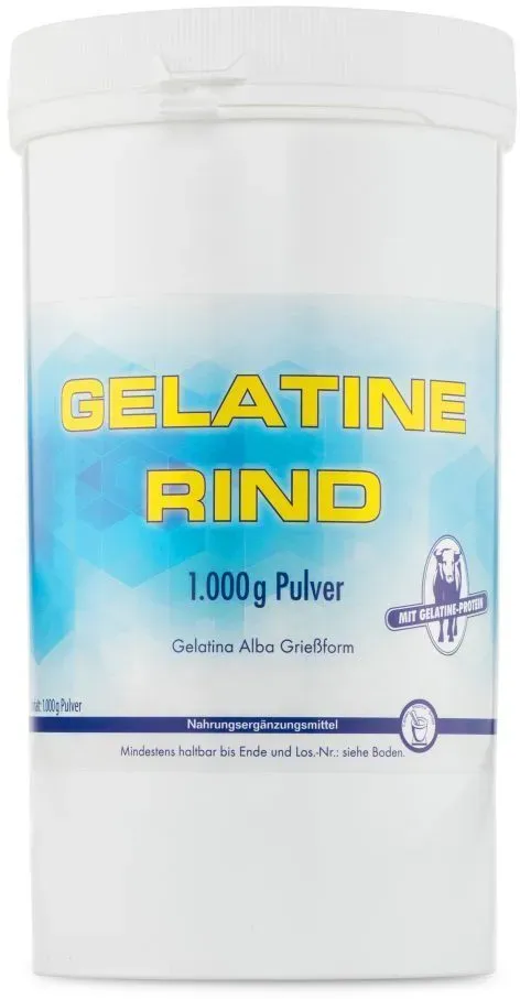 Gelatine Rind Pulver