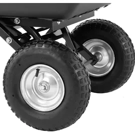 Hillvert Bollerwagen 550 kg schwarz