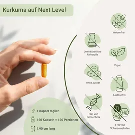 For You eHealth GmbH For You high curcuma Kapseln