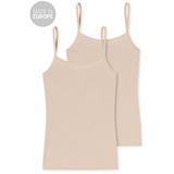 SCHIESSER Damen Spaghettitop Modal Essentials in Sand | Gr.: 48