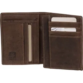 GREENBURRY Vintage Ausweismappe RFID braun