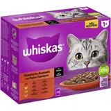 Whiskas 1+ Klassische Auswahl Sauce Multipack 12 x 85 g - in