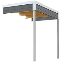 Weka Anbau 1 für Weka Gartenhaus Batu 2 Dark