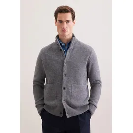 Seidensticker SEIDENSTICKER, Strickjacke Smart Knit grau M
