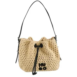 Hugo Neeko Schultertasche Synthetik Light Beige