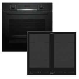 bosch+oranier Herdset 71L + Flächeninduktionskochfeld 60cm