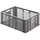 ALUTEC München Kunststoffbox 400 x 600 x 250 mm 1-tlg. grau