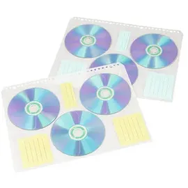 Hama 49835 CD-Index-Hüllen 10er-Pack