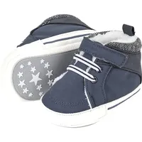Sterntaler Babyschuh Materialmix Marine, 17/18