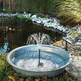 esotec Teichpumpe Wasserspiel Solar-Springbrunnen Kit 1,5/140 PRO Set 101905
