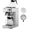 VEVOR Kommerzielle Filterkaffeemaschine Kaffeemaschine mit 2 Glaskaraffen