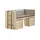 58 aufm Kessel Halbhochbett Keelia 90 x 200 cm Eiche braun
