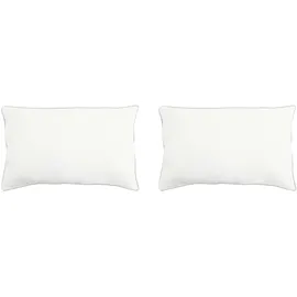 vidaXL KopfKissen 40 x 80 cm Weiß