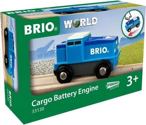 Preisvergleich Produktbild BRIO Blaue Batterie-Frachtlok