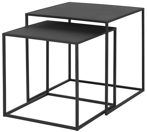 Tables gigognes (lot de deux) Fera Blomus, 35/40x35/40x35/40 cm