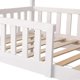 Happy Garden Hüttenbett Marceau 190 x 90 cm Holz weiß