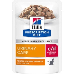 Hills Prescription Diet c/d Multicare Stress Huhn Frischebeutel Katze
