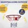 Best Sporting Basketballkorb rot/weiß/blau 45 cm