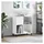 vidaXL Plattenschrank Weiß 84,5x38x89 cm Holzwerkstoff