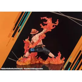 Tamashii Nations One Piece FiguartsZERO PVC Statue (Extra Battle) Portgas D. Ace - One Piece Bounty Rush 5th Anniversary - 17 cm - Orange