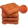 sunnypillow Stuhlkissen 45 x 45 x 8 cm orange 4-tlg.