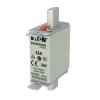 Eaton Power Quality Eaton 25NHG000B NH-Sicherung mit mechanischer Sicherungsanzeige Sicherungsgröße = 000 25A 500V 3St.