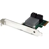 Startech 4-port-pcie-sata-iii-controllerkarte - Black
