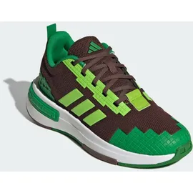 adidas Minecraft Pro Kinder Auburn/Semi Solar Green/Cloud White 36